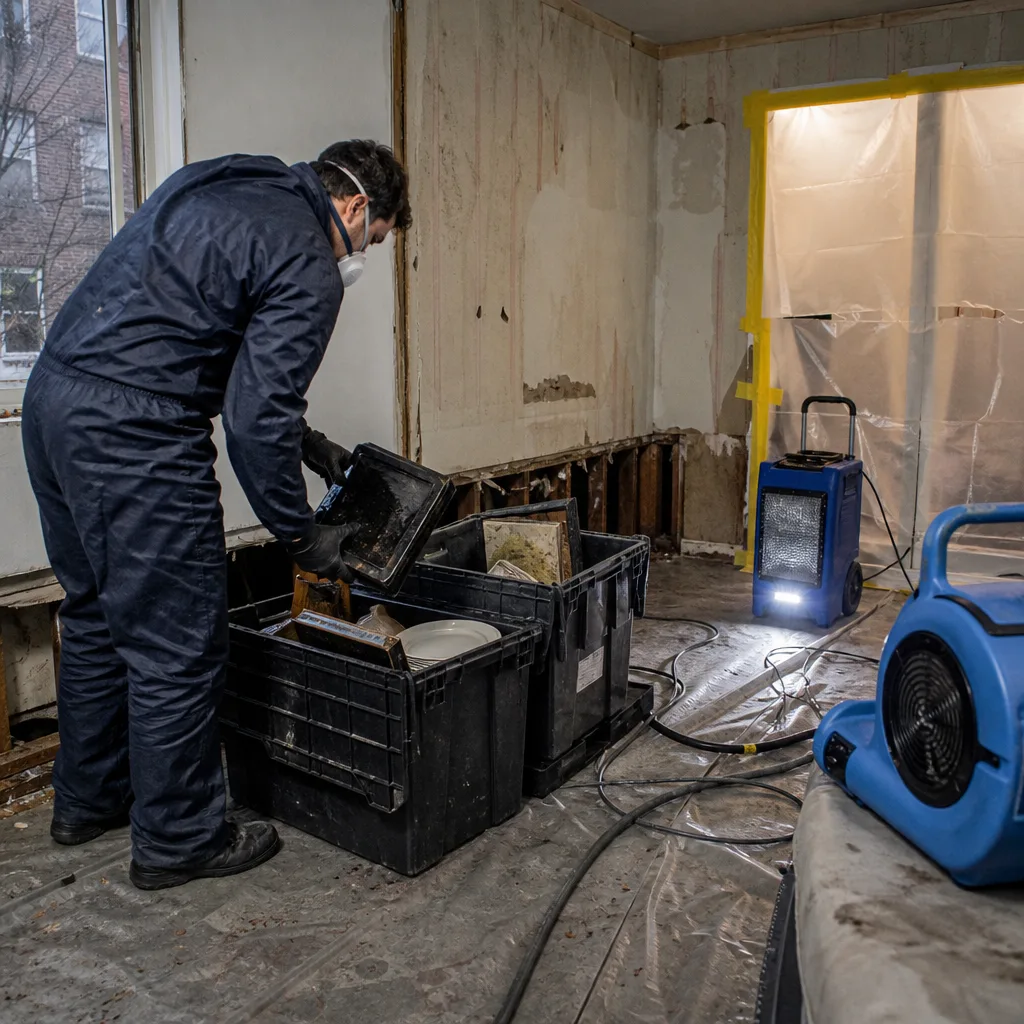 Reconstruction & Cleanup in Greenpoint, NY | Floodline Restoration Co.